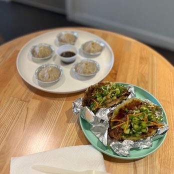 Steamies Dumplings - Soup dumplings & Taiwanese beef tacos - Do-It-Yourself Food Near Me - Austin, Texas