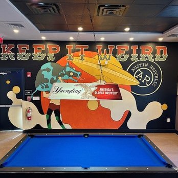 Austin Republic - Bar Mural - Barbeque Near Me - North Palm Beach, Florida