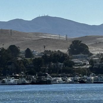 Harbor Walk - View from the Bay of HarborWalk - Hotels Near Me - Morro Bay, California