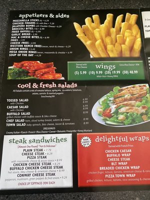 Menu photo 2 Pizza Town Conway, SC