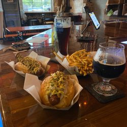 Taste Of Berlin Food Truck - Andouille. Polish Kielbasa and garlic fries.