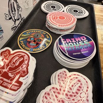Grindhouse Records - Stickers - Coffee & Tea Near Me - Sneads Ferry, North Carolina