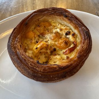Babette's Artisan Bakery - Goat cheese and golden tomato quiche in the most exquisite pastry - Bakeries Near Me - Longmont, Colorado