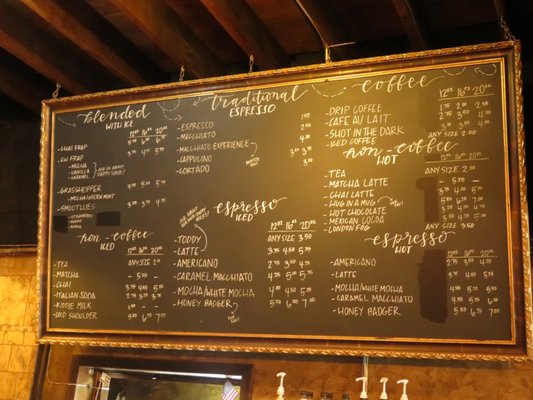 Menu photo 4 Coffee Waves Corpus Christi, TX
