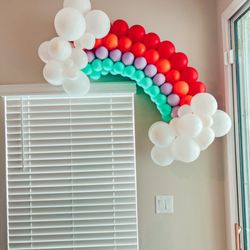 Balloons and Glitz JAX - Rainbow Balloon