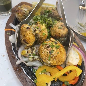 Raunak - Stuffed mushroom kebab - Indian Near Me - Milpitas, California Raunak - Stuffed mushroom kebab - Indian Near Me - Milpitas, California