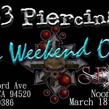 DV8 Tattoos - This weekend is my 33rd birthday I'm offering all piercings (above waist) $33* So come get pierced!  *does not include jewelry. - Tattoo Near Me - Concord, California
