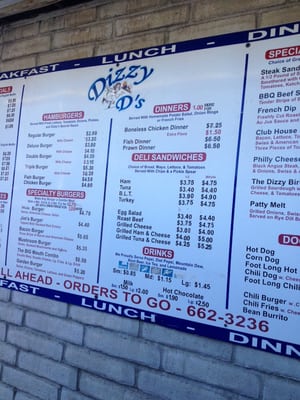 Menu photo 8 Dizzy D's Wenatchee, WA Menu photo 8 Dizzy D's Wenatchee, WA