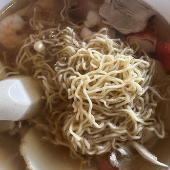 Pho Anh Dao Alameda - Seafood combination egg noodle - Vietnamese Near Me - Alameda, California