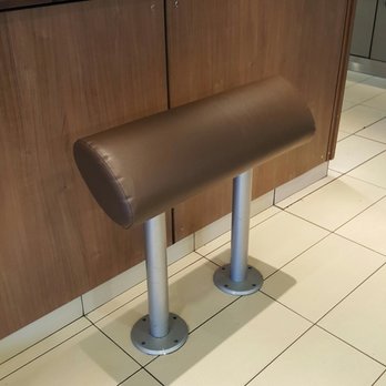 McDonald's - There is a bench to lean on while you wait for your order. Clearly they anticipated being slow at serving people. - Fast Food Near Me - Calgary, Alberta