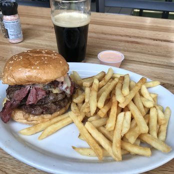 Grit 2C - Double Pastrami burger was amazing! Such great flavor in every bite!! Fries were cooked perfectly with a delicious fry sauce on the side. - Bars Near Me - Caldwell, Idaho