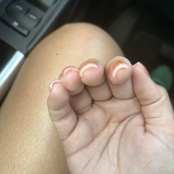 Br Nails - Have you ever seen a thicker manicure? - Nail Salons Near Me - Indianapolis, Indiana
