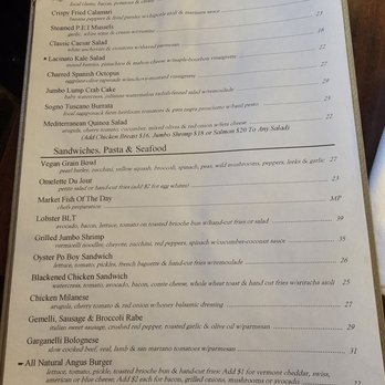 Page Sag Harbor - Lunch Menu July '24 - New American Near Me - Sag Harbor, New York