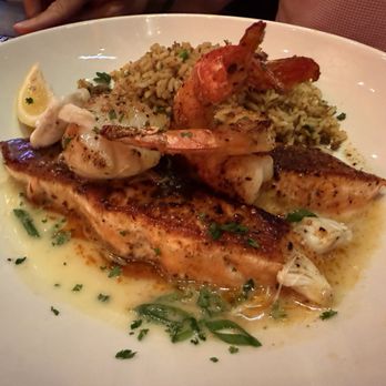 Pappadeaux Seafood Kitchen - Texas Redfish Pontchartrain - Seafood Near Me - Houston, Texas