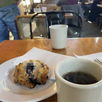 Headlands Coffeehouse - My first cup of black coffee (organic Peruvian North) and blueberry scones. - Coffee & Tea Near Me - Fort Bragg, California Headlands Coffeehouse - My first cup of black coffee (organic Peruvian North) and blueberry scones. - Coffee & Tea Near Me - Fort Bragg, California
