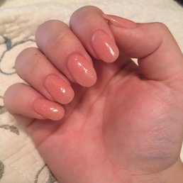 SNS nails done by Bruce