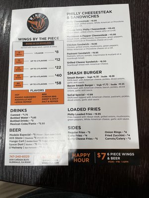 Menu photo 3 Wing It Glendale, CA