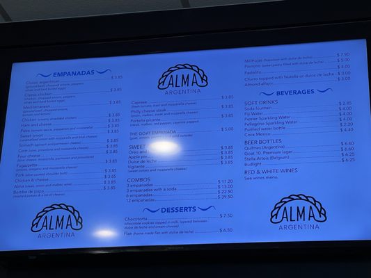 Menu photo 4 Alma Argentina Oviedo, FL