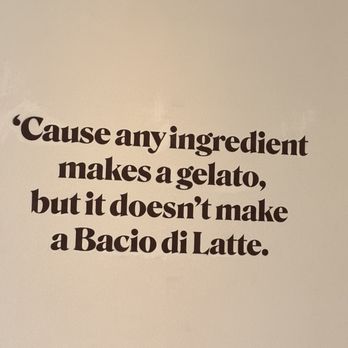 Bacio Di Latte - Gelato Near Me - La Jolla, California