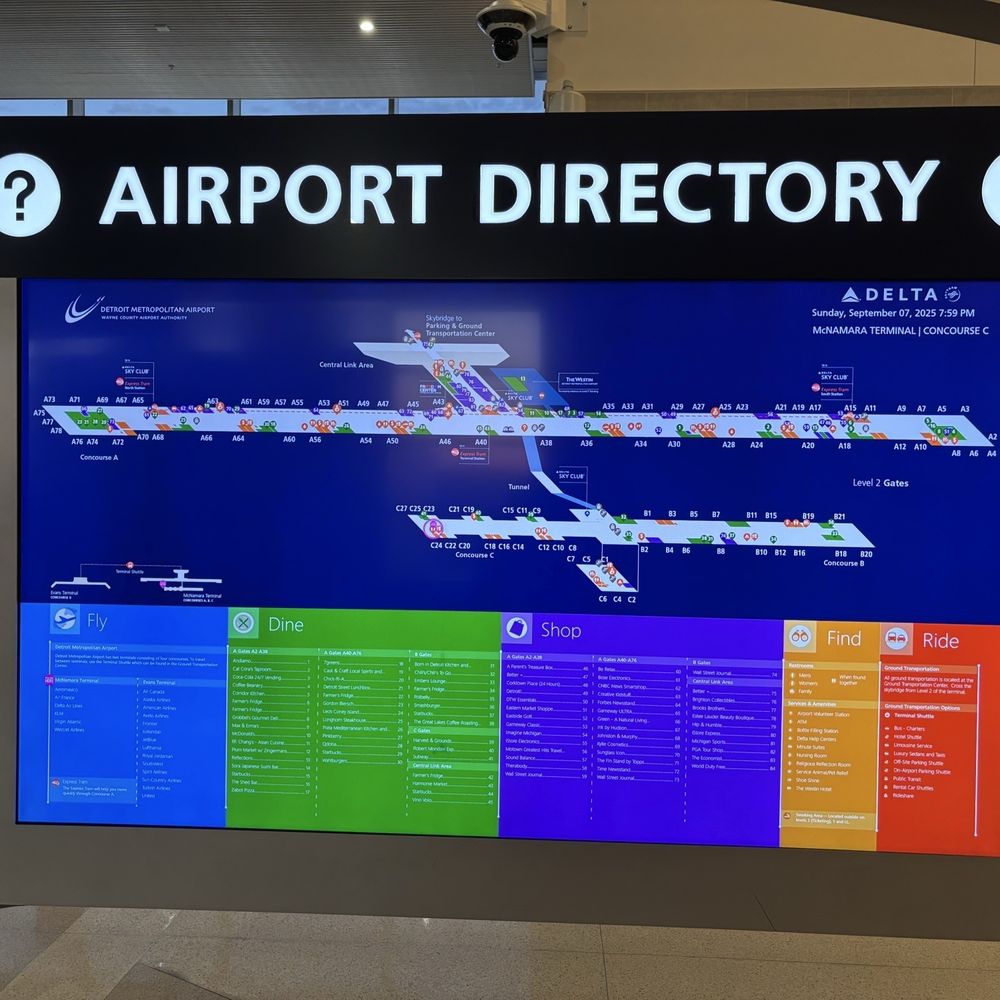 Delta Air Lines - Airlines Near Me - Detroit, Michigan