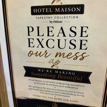 Hotel Maison Yakima Tapestry Collection by Hilton - Thanks for the advance notice (NOT) - Hotels Near Me - Yakima, Washington Hotel Maison Yakima Tapestry Collection by Hilton - Thanks for the advance notice (NOT) - Hotels Near Me - Yakima, Washington