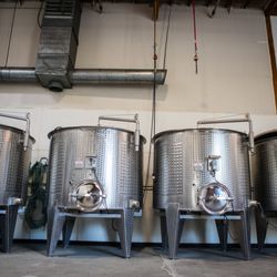 Tanks in our Winery