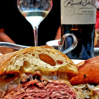 RH Rooftop Restaurant at RH West Palm - Shaved Ribeye Sandwich is AMAZING! - Wine Bars Near Me - West Palm Beach, Florida RH Rooftop Restaurant at RH West Palm - Shaved Ribeye Sandwich is AMAZING! - Wine Bars Near Me - West Palm Beach, Florida