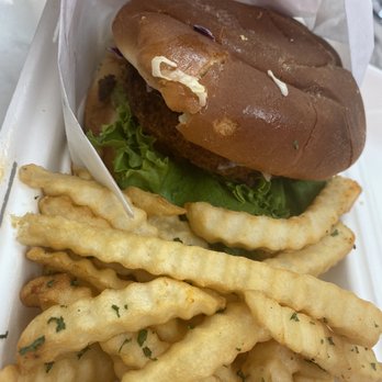 Nana’s Kitchen - Chicken sandwich and fries - Vegan Near Me - Chandler, Arizona Nana’s Kitchen - Chicken sandwich and fries - Vegan Near Me - Chandler, Arizona