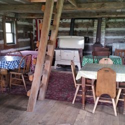 Log Cabin Orchard - Cabin interior.