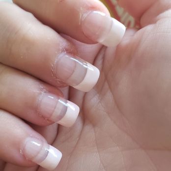 Queen Bee Nail & Spa - U can see my real nail & he left a big clear area. I told him I didn't want that but he didn't listen. - Nail Salons Near Me - Hamilton, New Jersey Queen Bee Nail & Spa - U can see my real nail & he left a big clear area. I told him I didn't want that but he didn't listen. - Nail Salons Near Me - Hamilton, New Jersey