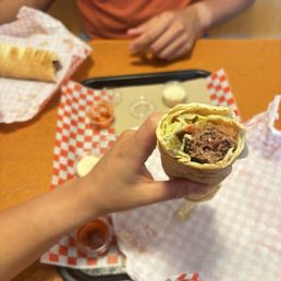 Beef Kebab Wrap Beef Kebab Wrap