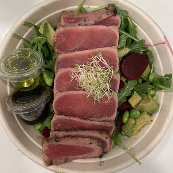 Sproutz - Salad POKE - TUNA (RAW) - Salad Near Me - Sunny Isles Beach, Florida Sproutz - Salad POKE - TUNA (RAW) - Salad Near Me - Sunny Isles Beach, Florida