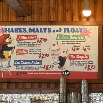 The Inside Scoop - Menu - Ice Cream & Frozen Yogurt Near Me - Coopersburg, Pennsylvania