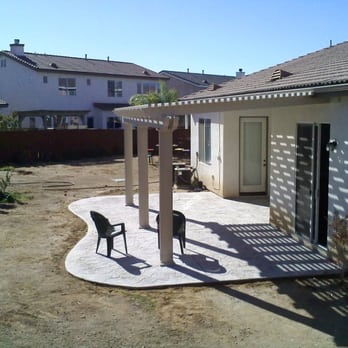 Solano's Construction Co - a patio with a pergolated roof - General Contractors Near Me - Vista, California Solano's Construction Co - a patio with a pergolated roof - General Contractors Near Me - Vista, California