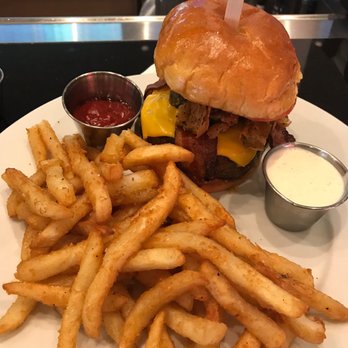 Dantanna's - Hoedown burger special with seasoned fries. - Sports Bars Near Me - Atlanta, Georgia Dantanna's - Hoedown burger special with seasoned fries. - Sports Bars Near Me - Atlanta, Georgia