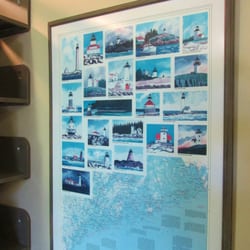 Freeport Community Library - Great local lighthouse poster