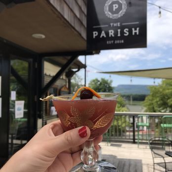 The Parish - Delicious sour cherry gimlet - Cocktail Bars Near Me - New Paltz, New York The Parish - Delicious sour cherry gimlet - Cocktail Bars Near Me - New Paltz, New York