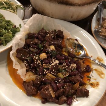 Hu's Cooking - Beef with kidney beans - Chinese Near Me - Houston, Texas Hu's Cooking - Beef with kidney beans - Chinese Near Me - Houston, Texas