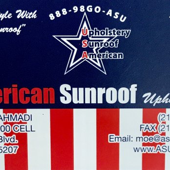 American Sunroof Upholstery - Auto Customization Near Me - Dallas, Texas American Sunroof Upholstery - Auto Customization Near Me - Dallas, Texas