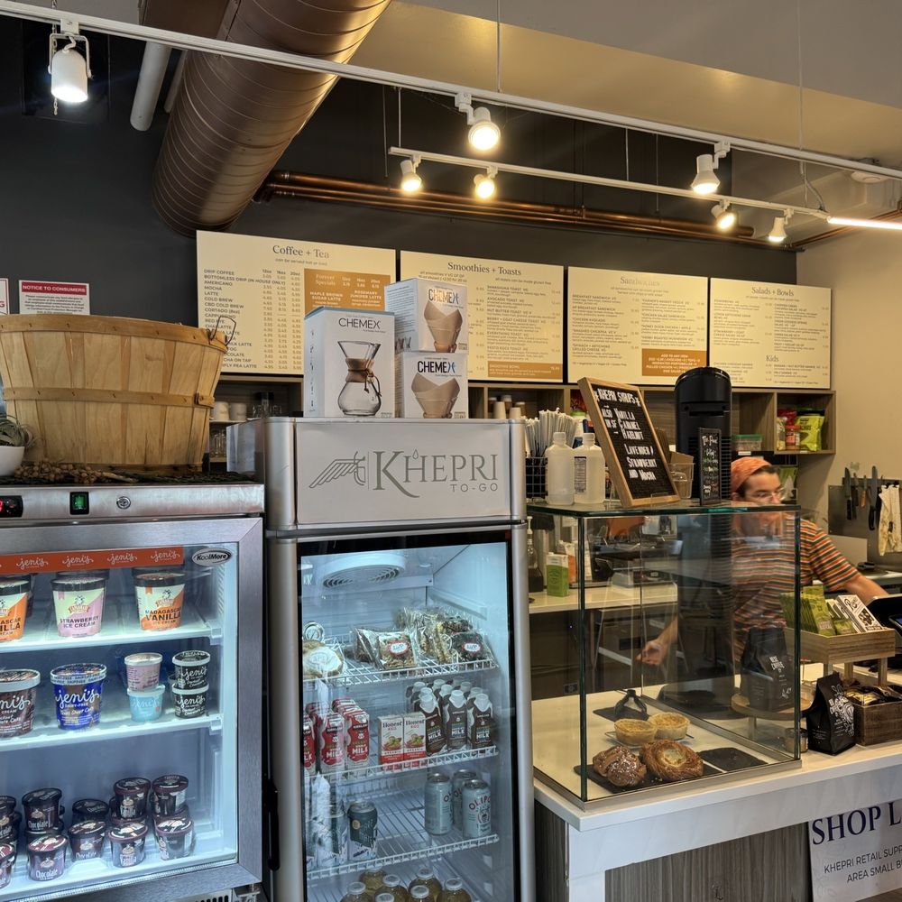 Khepri Cafe - Bar Area and Vegan Pastries - Cafes Near Me - Chicago, Illinois Khepri Cafe - Bar Area and Vegan Pastries - Cafes Near Me - Chicago, Illinois