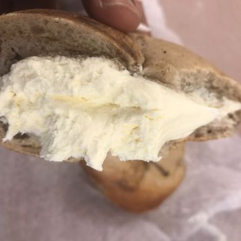 Bagels and Bialys - Cinnamon Raisin Bagel with Cream Cheese - Bagels Near Me - Albertson, New York
