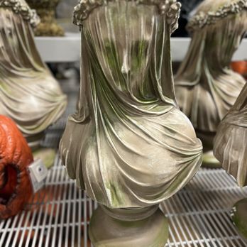 At Home - Halloween Decorations! Veiled bride statue - Home Decor Near Me - Rancho Cucamonga, California