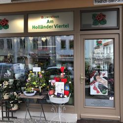 Blumenhaus Am Holländer Viertel - Ladenfront 02/2018