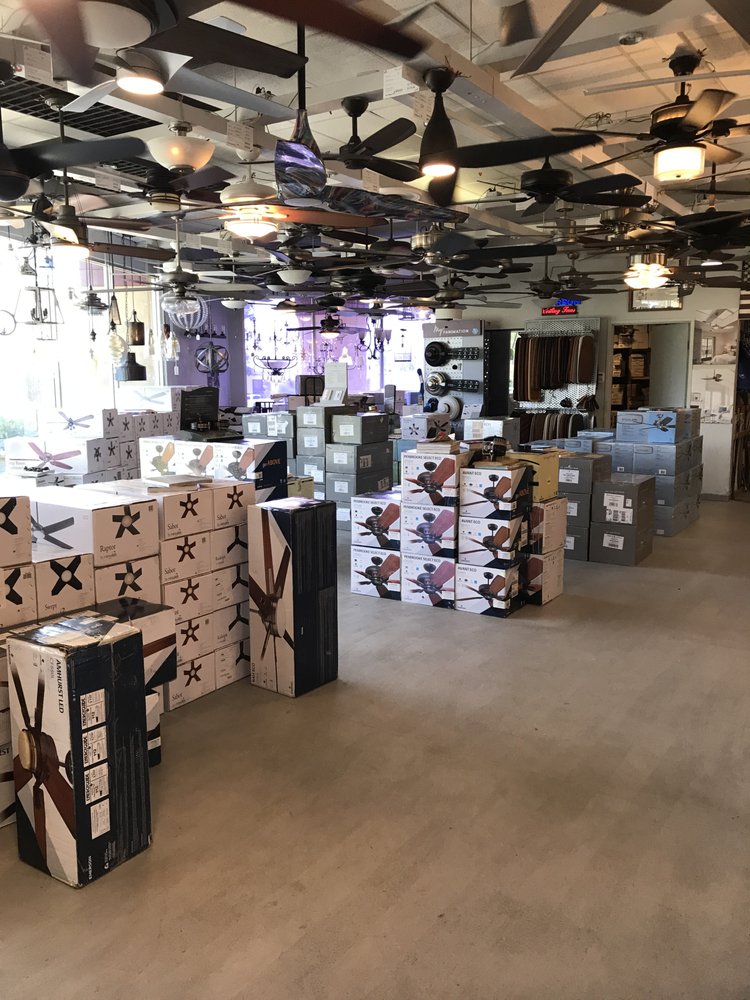 Slide of Fan Diego Ceiling Fans & Lighting Showroom