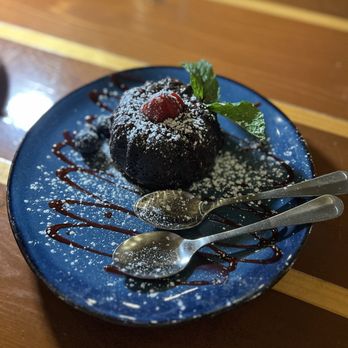 Caps On The Water - Lava cake - Seafood Near Me - St Augustine, Florida Caps On The Water - Lava cake - Seafood Near Me - St Augustine, Florida