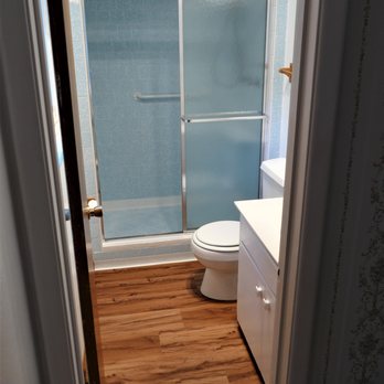 Unique Stone Resurfacing - Blue bathroom - Refinishing Services Near Me - Sarasota, Florida Unique Stone Resurfacing - Blue bathroom - Refinishing Services Near Me - Sarasota, Florida