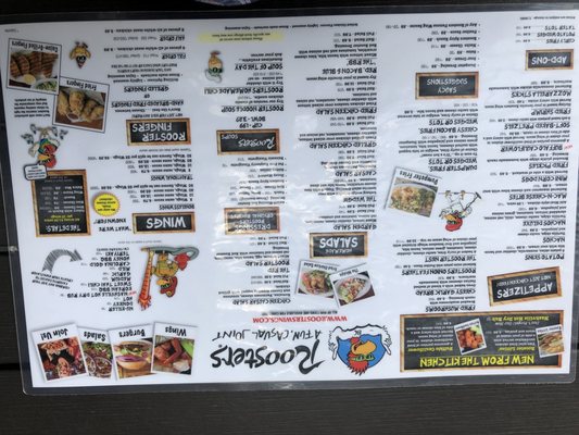 Menu photo 4 Roosters Louisville, KY