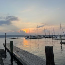 View from outdoor patio.