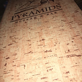 Pyramids Hookah & Bar - The Menu. Trendy - Hookah Bars Near Me - Bayside, New York