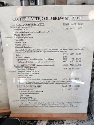 Menu photo 2 Tierra Mia Coffee Montebello, CA Menu photo 2 Tierra Mia Coffee Montebello, CA